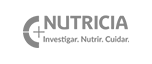 Nutricia logotipo blanco y negro