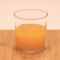 Zumo de naranja (viscosidad media)